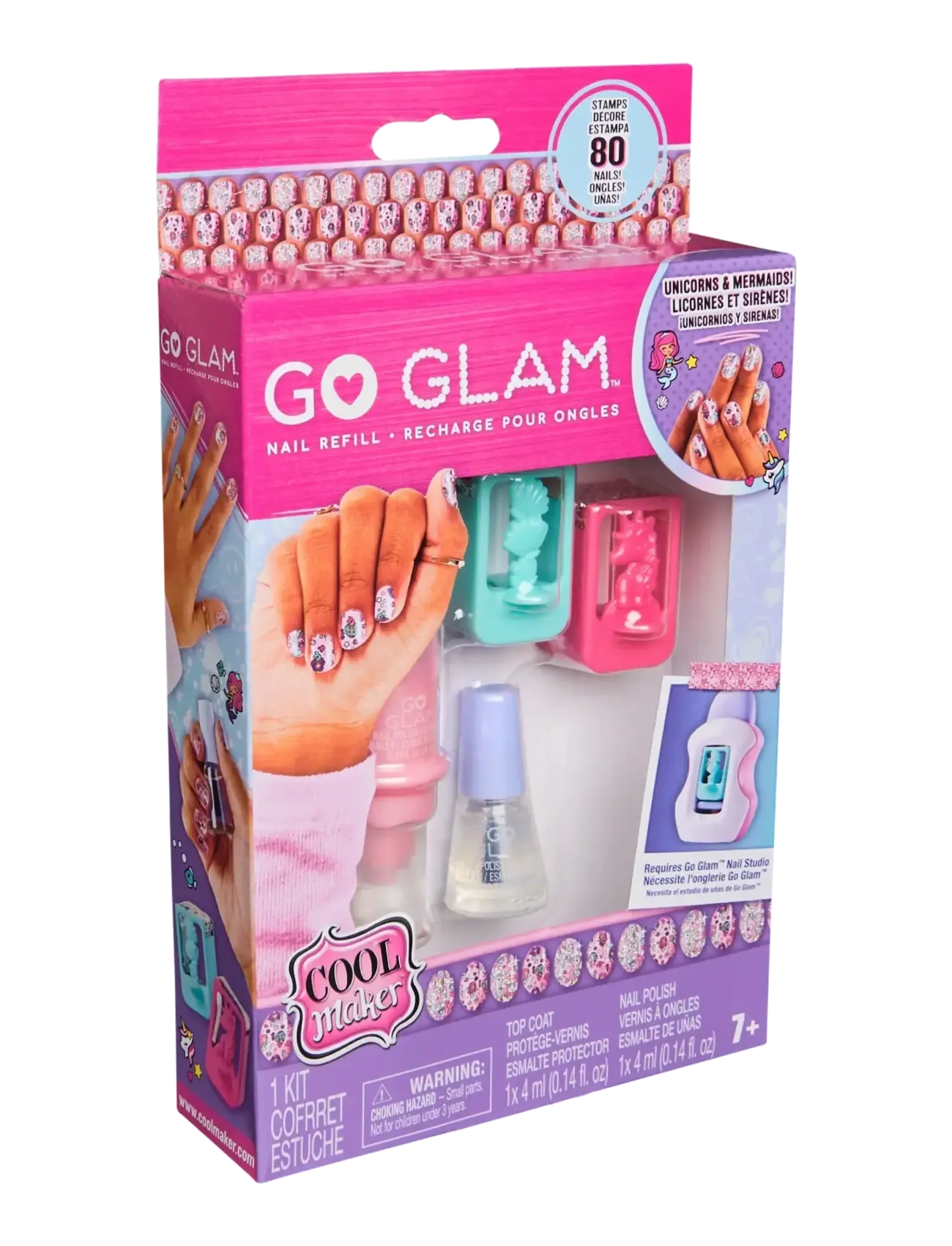 Cool Maker - Cool Maker Go Glam Mani-Mask Nail Studio Refill - askartelusetit - muti - 5