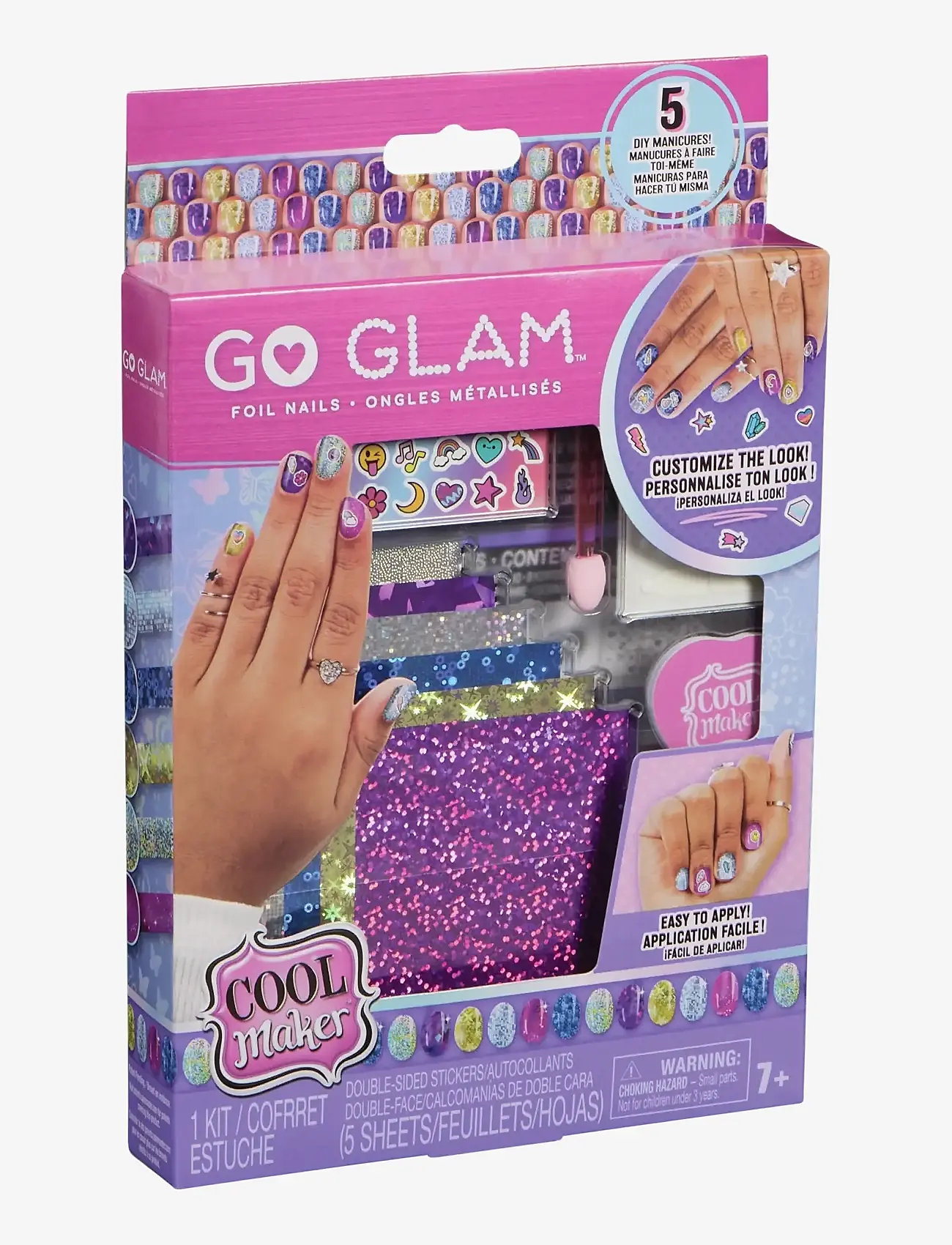 Cool Maker - Cool Maker Go Glam Foil Nails 2.0 - sminke - multi - 5