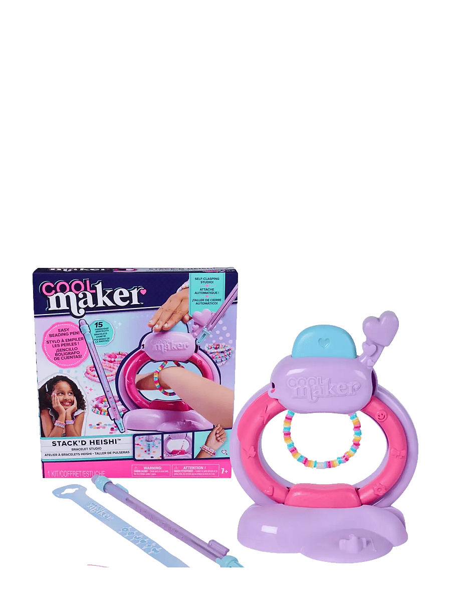 Cool Maker - Cool Maker Stack'd Heishi Bracelet Studio - pysselset - muti - 0