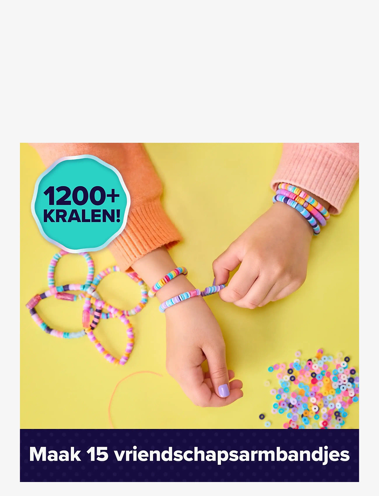 Cool Maker - Cool Maker Stack'd Heishi Bracelet Studio - kreasæt - muti - 1