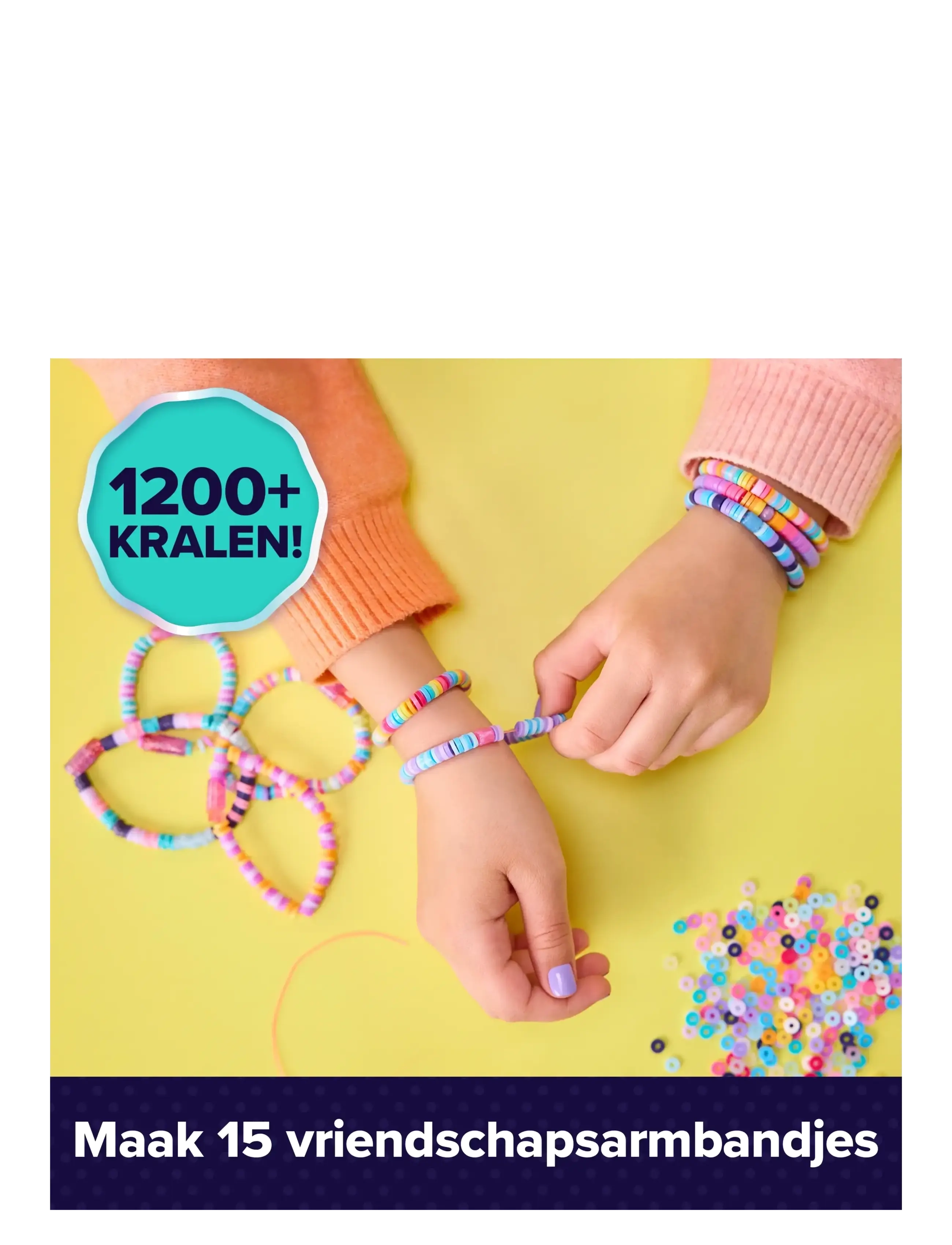 Cool Maker - Cool Maker Stack'd Heishi Bracelet Studio - pysselset - muti - 1