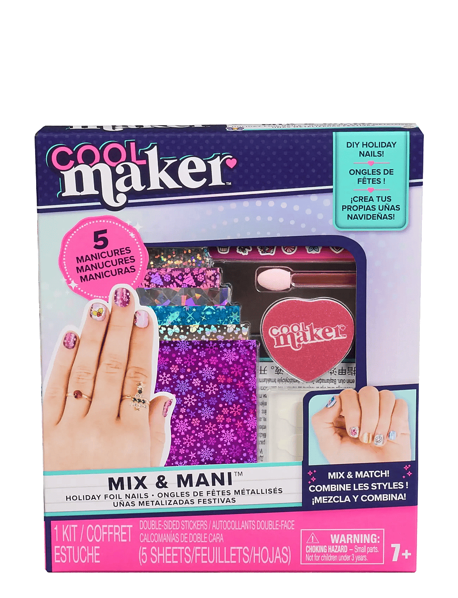 Cool Maker - Cool Maker Holiday Foil Nails - gervi förðunarvörur & fylgihlutir - muti - 0