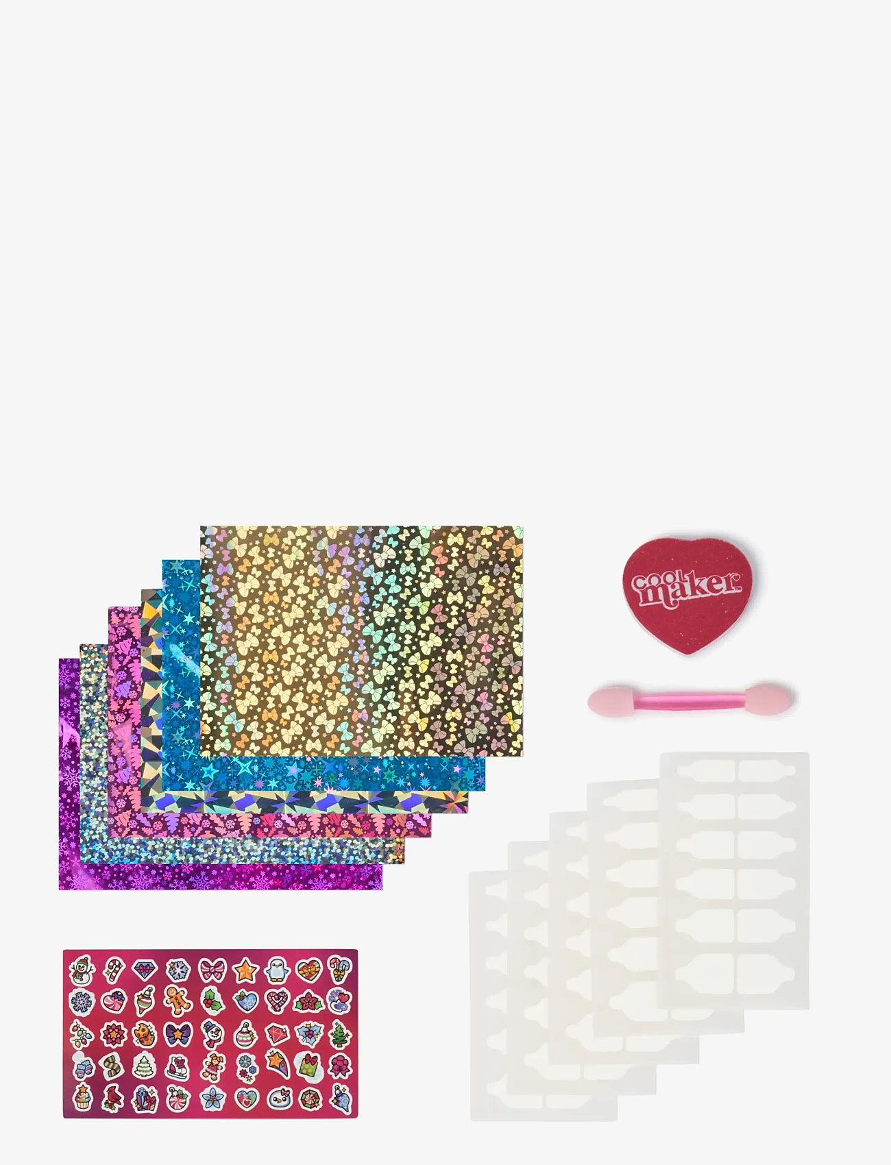 Cool Maker - Cool Maker Holiday Foil Nails - foregive makeup & tilbehør - muti - 1