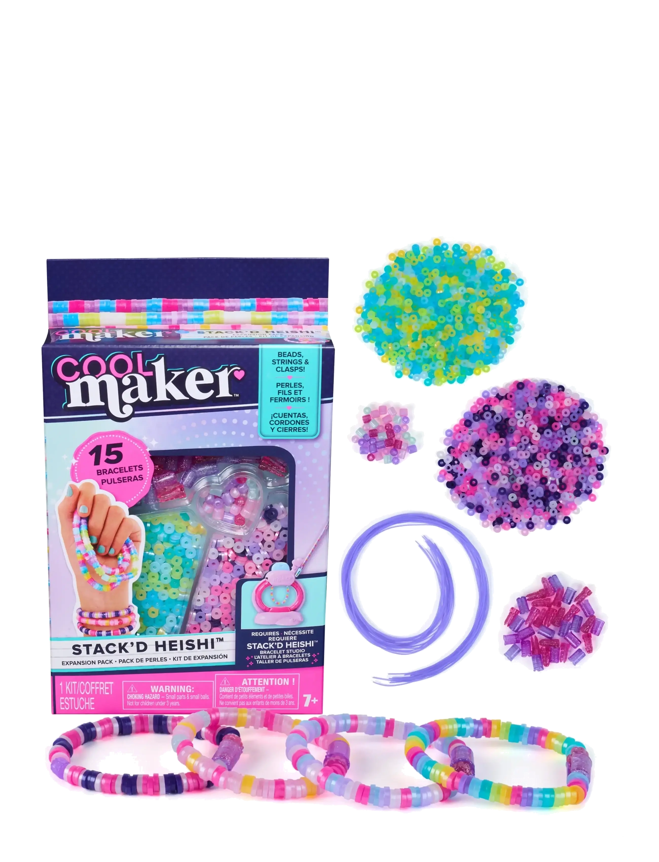 Cool Maker Cool Maker Stack'd Heishi Expansion Pack - Julklappar till barn - MUTI / multi