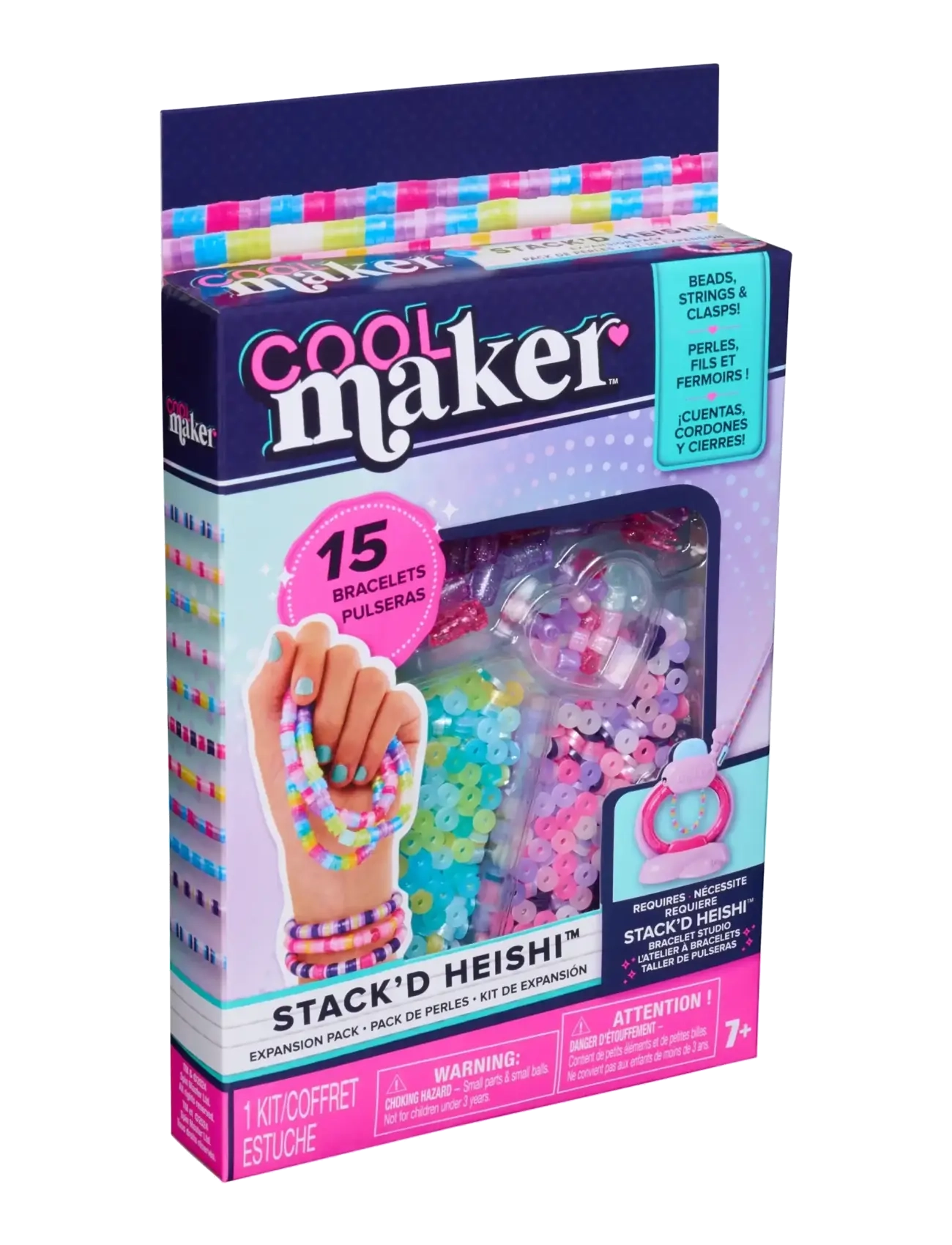 Cool Maker - Cool Maker Stack'd Heishi Expansion Pack - skartgripir og fylgihlutir - muti - 5
