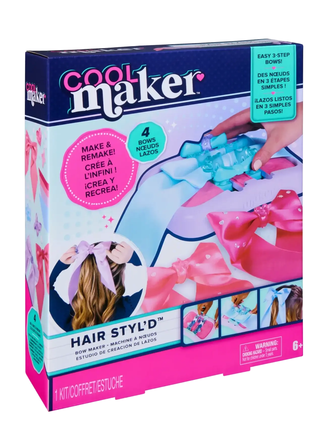 Cool Maker - Cool Maker Bowtique Bow Maker Set - pysselset - multi - 1