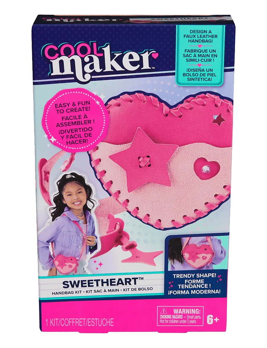 Cool Maker - Cool Maker Pink Heart Purse Kit - pysselset - multi - 1