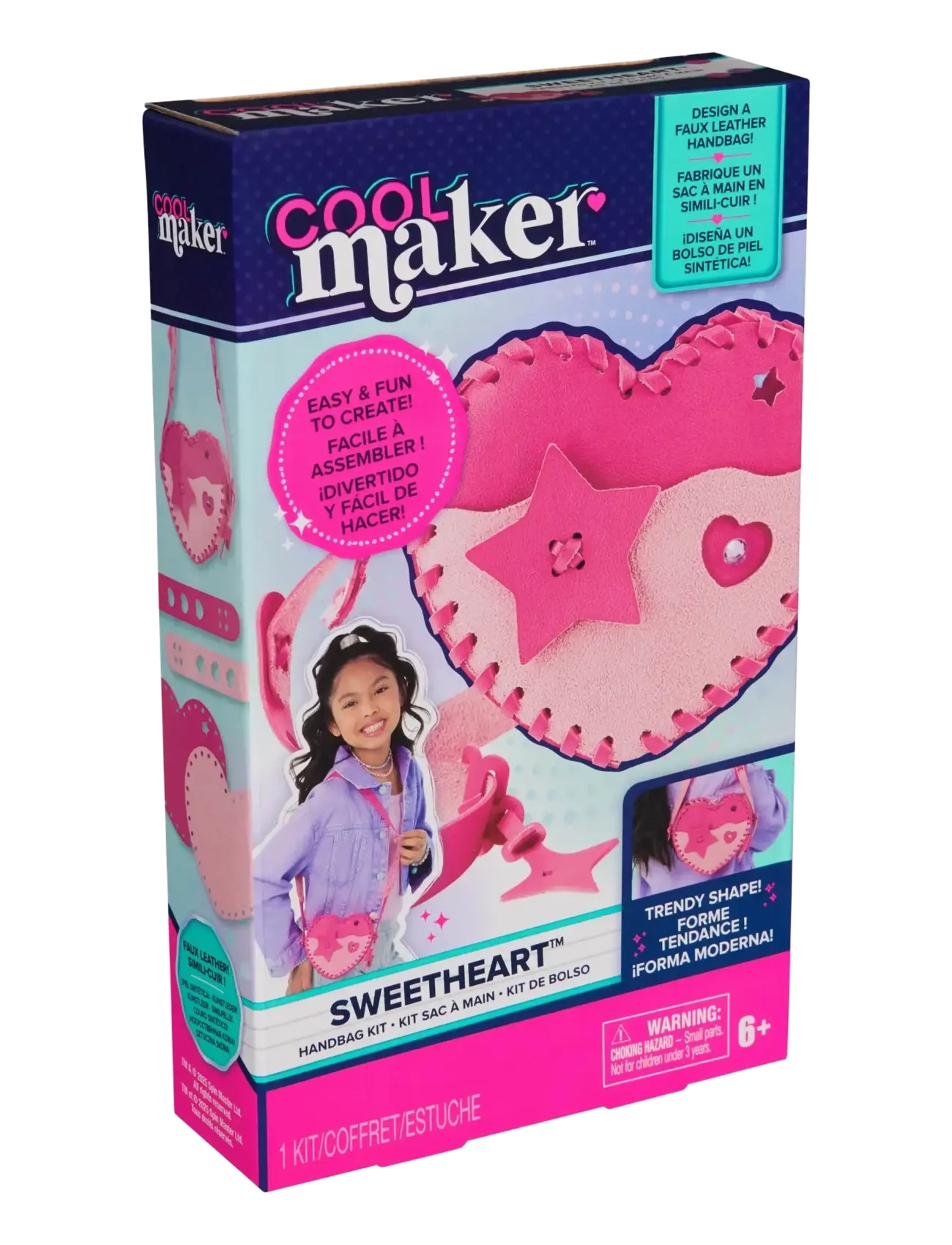 Cool Maker - Cool Maker Pink Heart Purse Kit - pysselset - multi - 3
