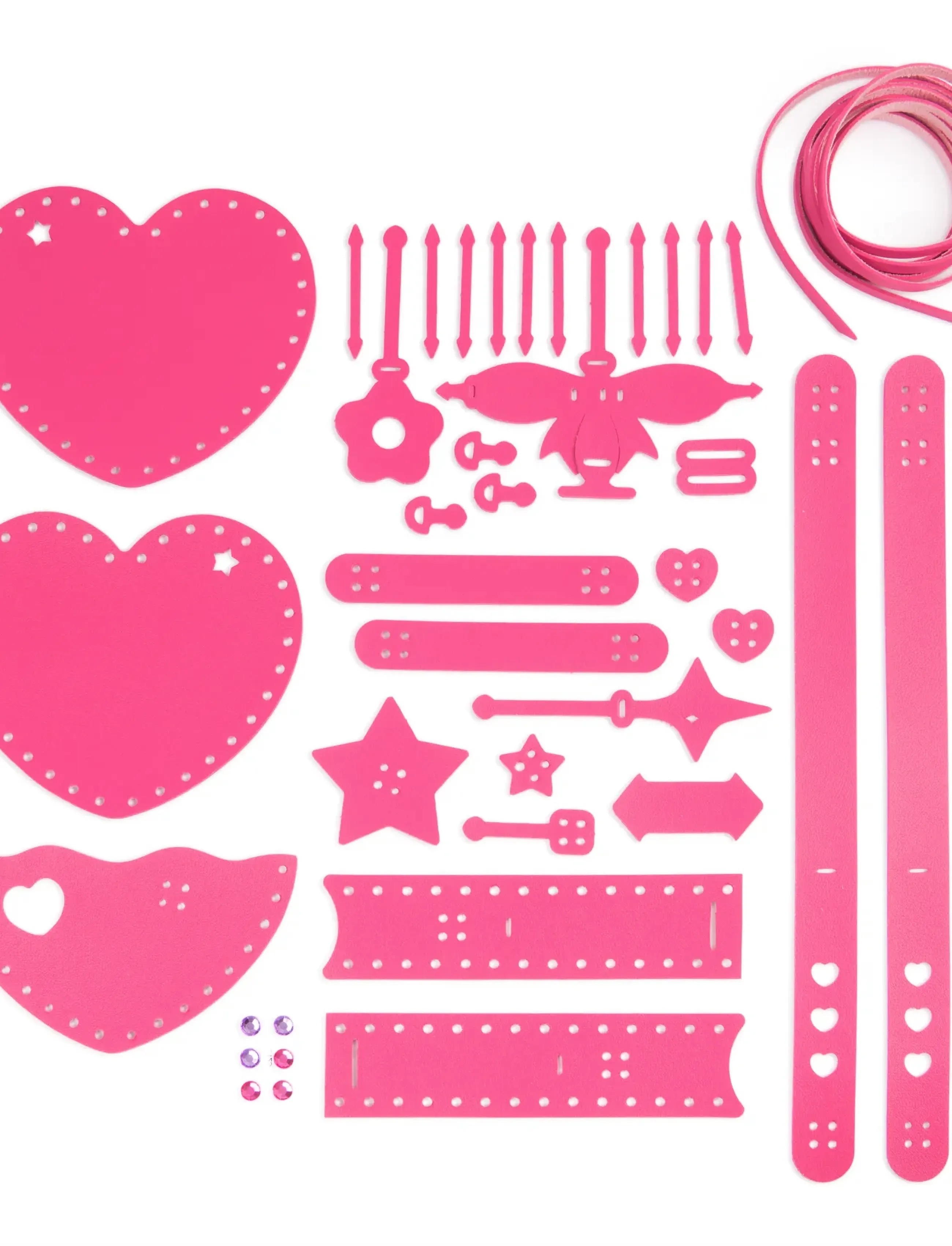 Cool Maker - Cool Maker Pink Heart Purse Kit - pysselset - multi - 5