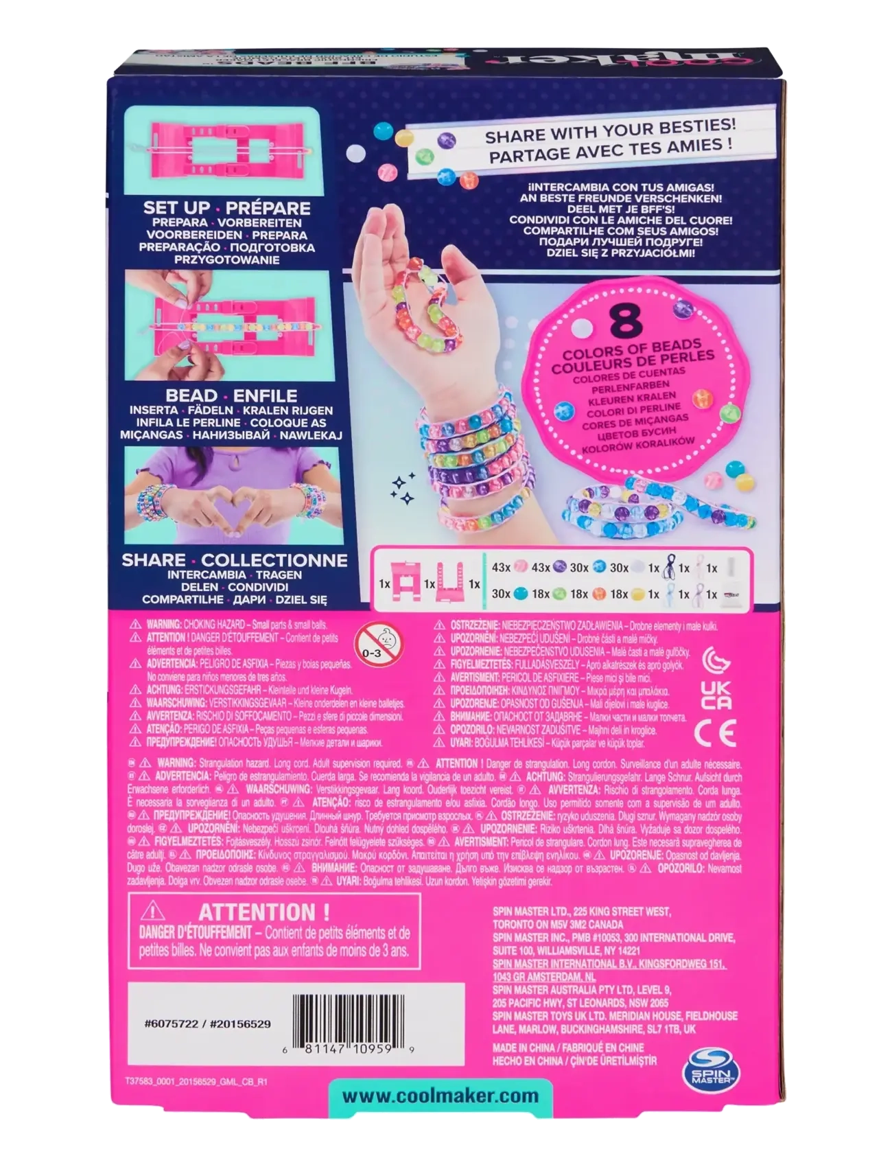 Cool Maker - Cool Maker Friendship Bracelet Kit - smycken & accessoarer - multi - 4