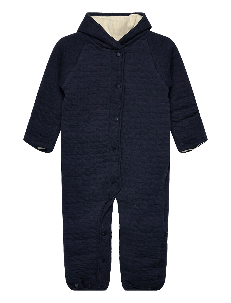 Copenhagen Colors - QUILTED REVERSIBLE JUMPSUIT AND SLEEPING BAG - snowsuit - navy - 0