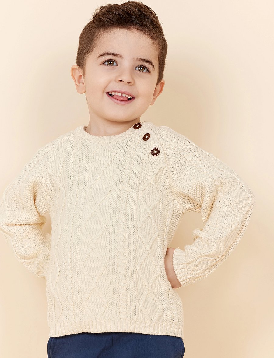 Copenhagen Colors - KNITTED JUMPER - džemprid - cream - 0