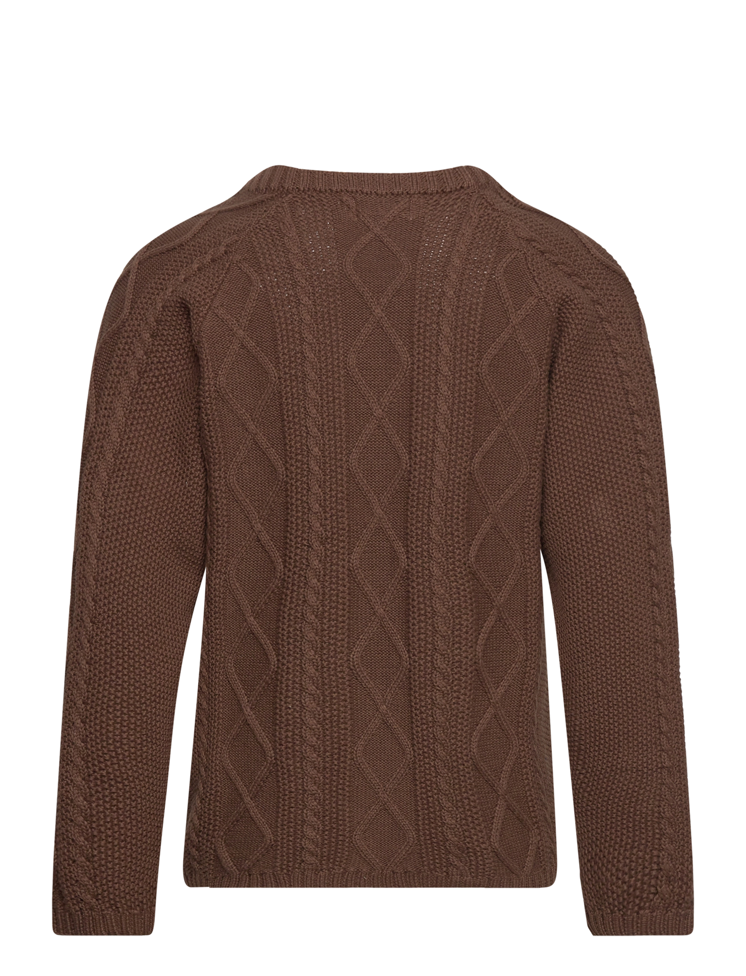 Copenhagen Colors - KNITTED JUMPER - dark brown - 1