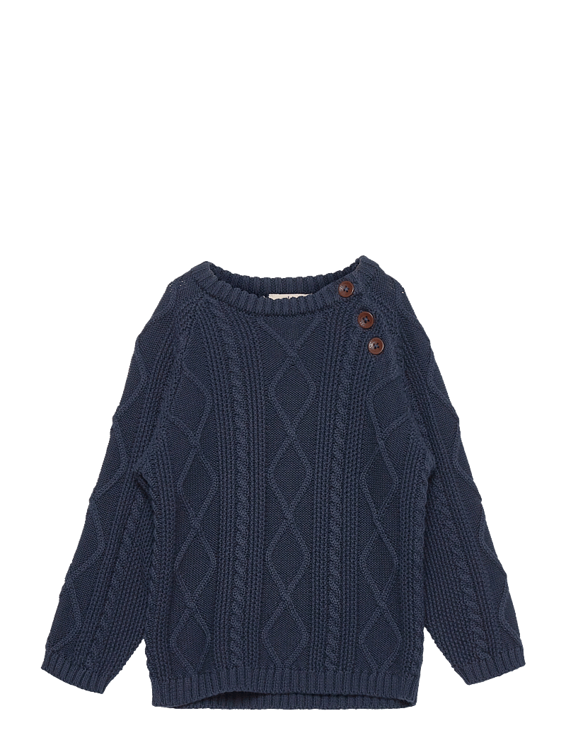 Copenhagen Colors - KNITTED JUMPER - stickade tröjor - navy - 1