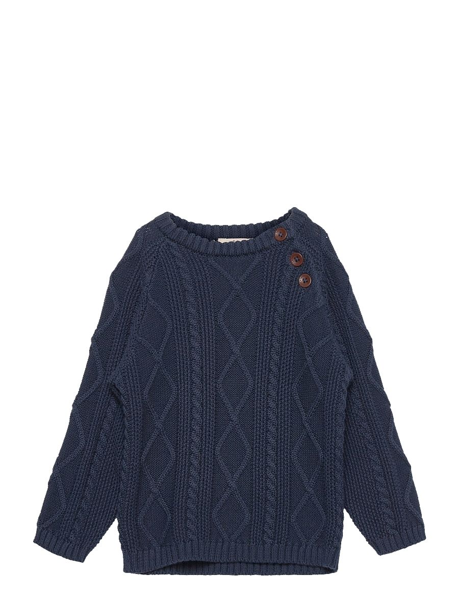 Copenhagen Colors - KNITTED JUMPER - pullover - navy - 1