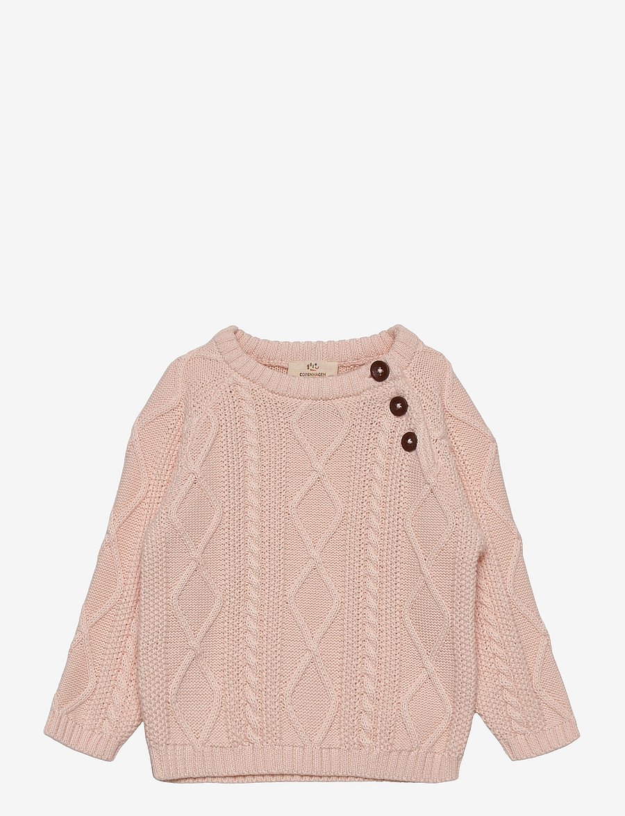 Copenhagen Colors - KNITTED JUMPER - pullover - soft pink - 0