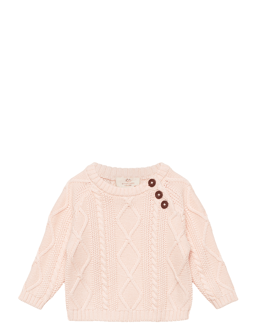 Copenhagen Colors - KNITTED JUMPER - pullover - soft pink - 0