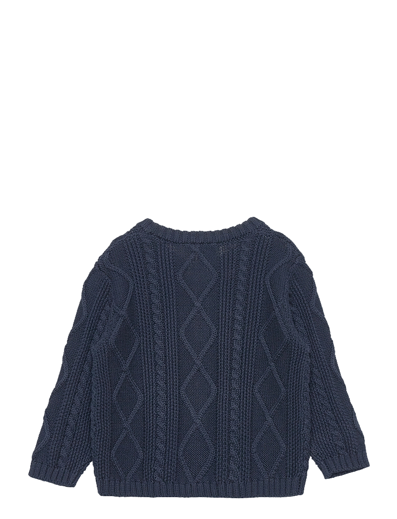 Copenhagen Colors - KNITTED CARDIGAN - cardigans - navy - 1