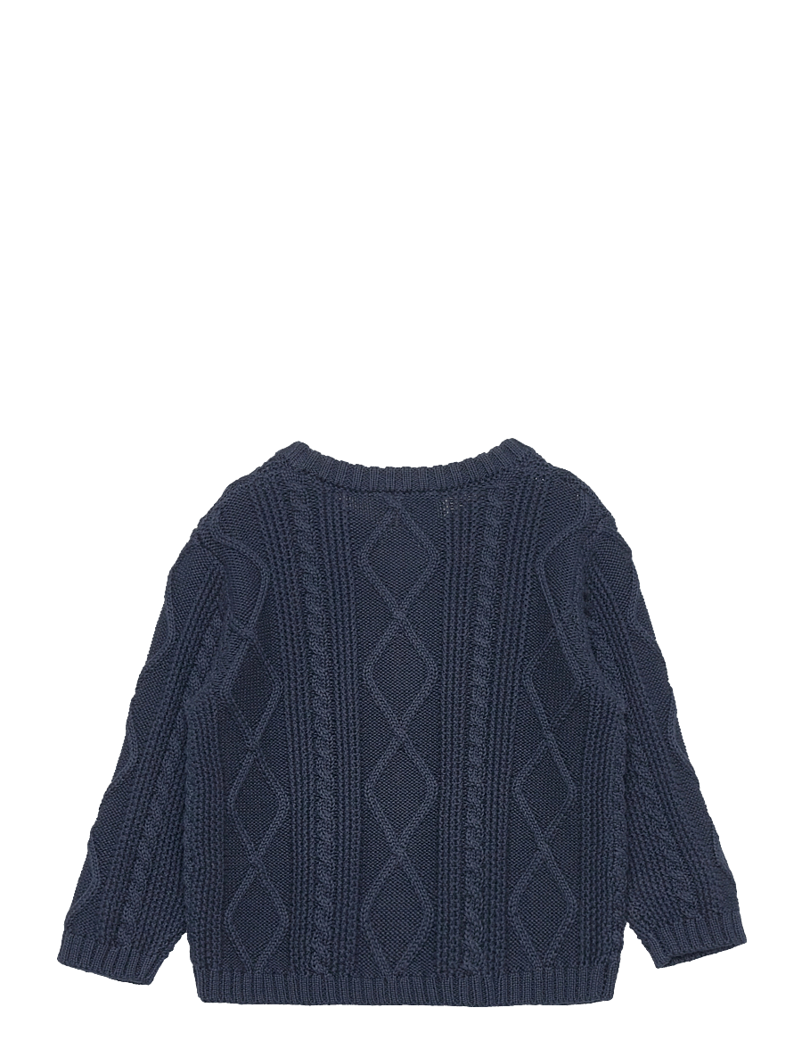 Copenhagen Colors - KNITTED CARDIGAN - gilets - navy - 1