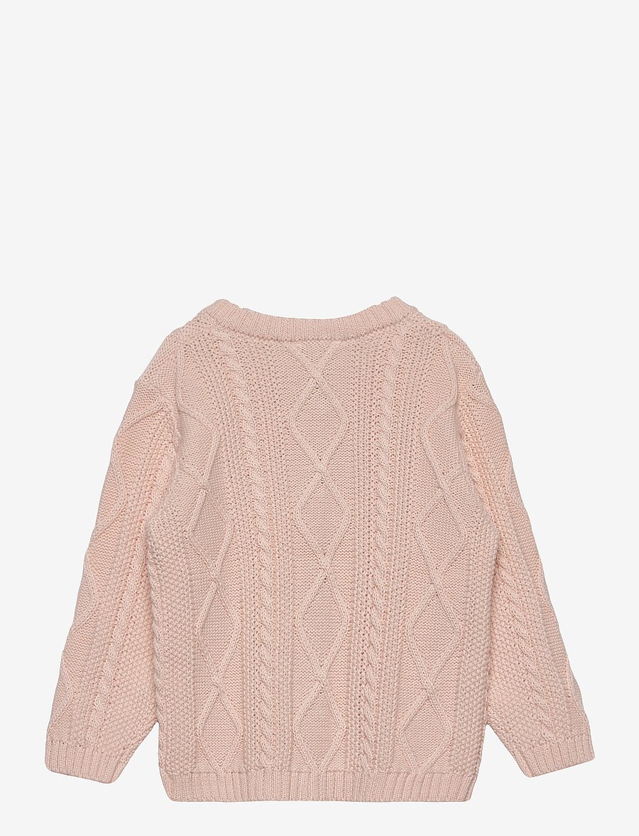 Copenhagen Colors - KNITTED CARDIGAN - cardigans - soft pink - 2