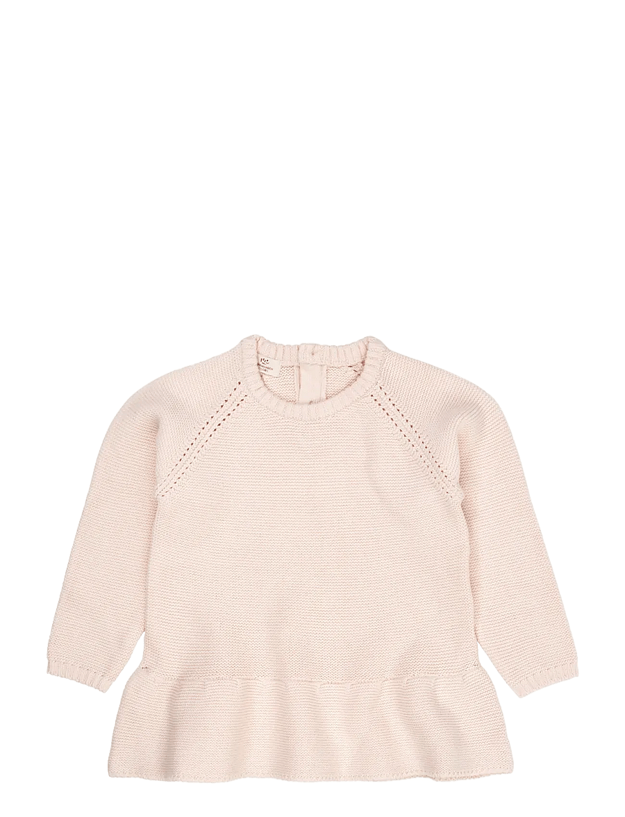 Copenhagen Colors - KNITTED PULLOVER W. FRILL - pullover - soft pink - 1