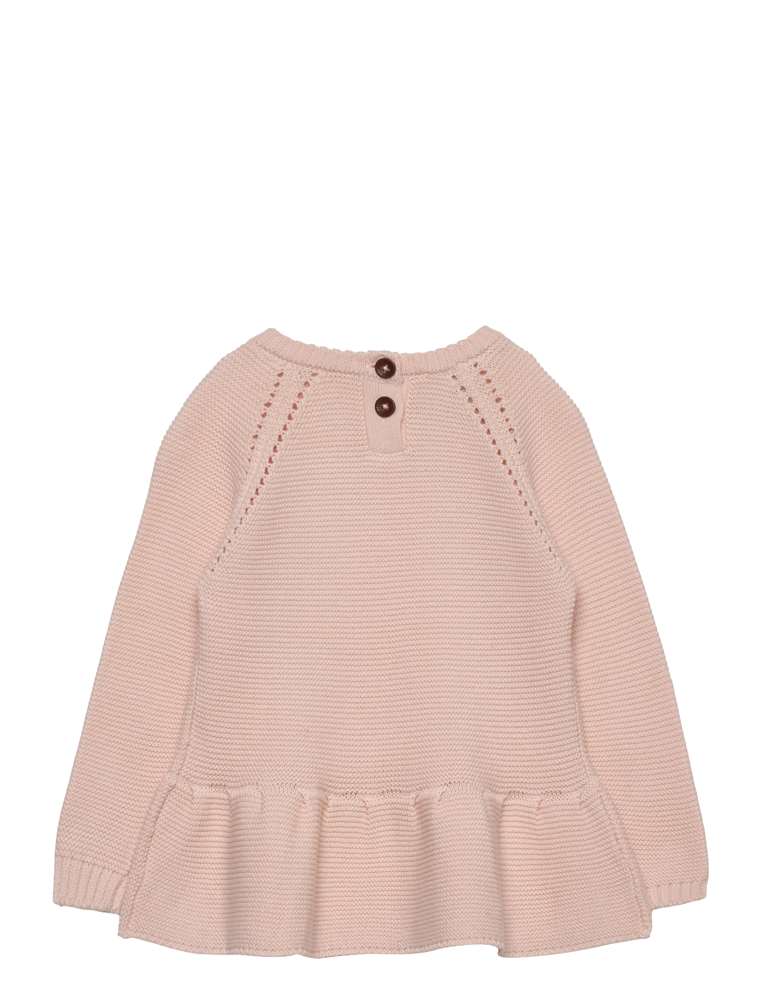 Copenhagen Colors - KNITTED PULLOVER W. FRILL - trøjer - soft pink - 2
