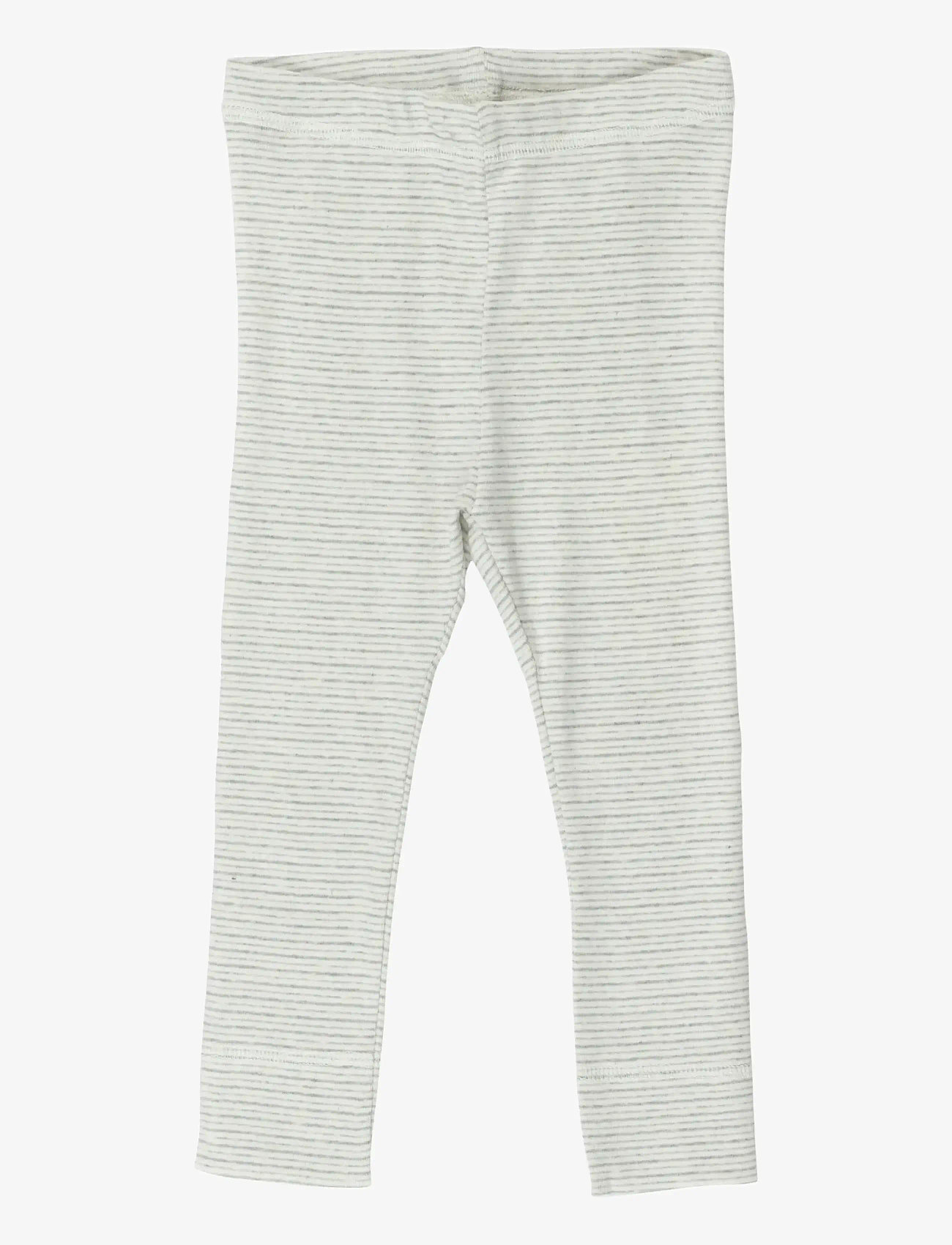 Copenhagen Colors - STRIPED LEGGINGS - leggings - grey stripe - 0