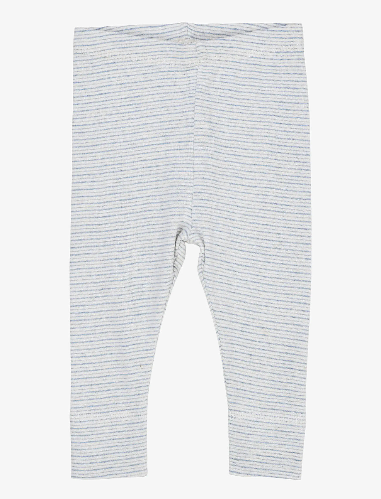 Copenhagen Colors - STRIPED LEGGINGS - leggings - lt. blue stripe - 2