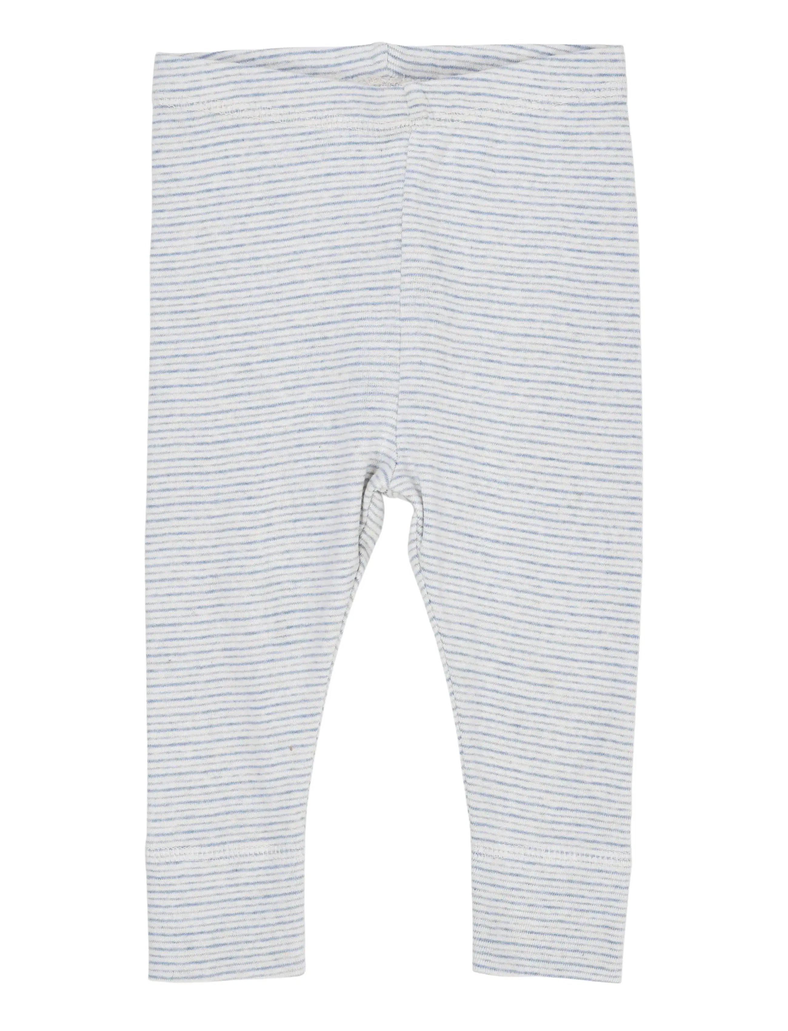 STRIPED LEGGINGS - LT. BLUE STRIPE