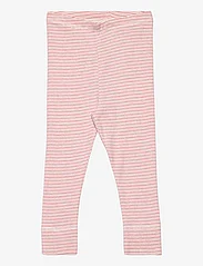 Copenhagen Colors - STRIPED LEGGINGS - madalaimad hinnad - soft pink stripe - 0