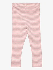Copenhagen Colors - STRIPED LEGGINGS - madalaimad hinnad - soft pink stripe - 1