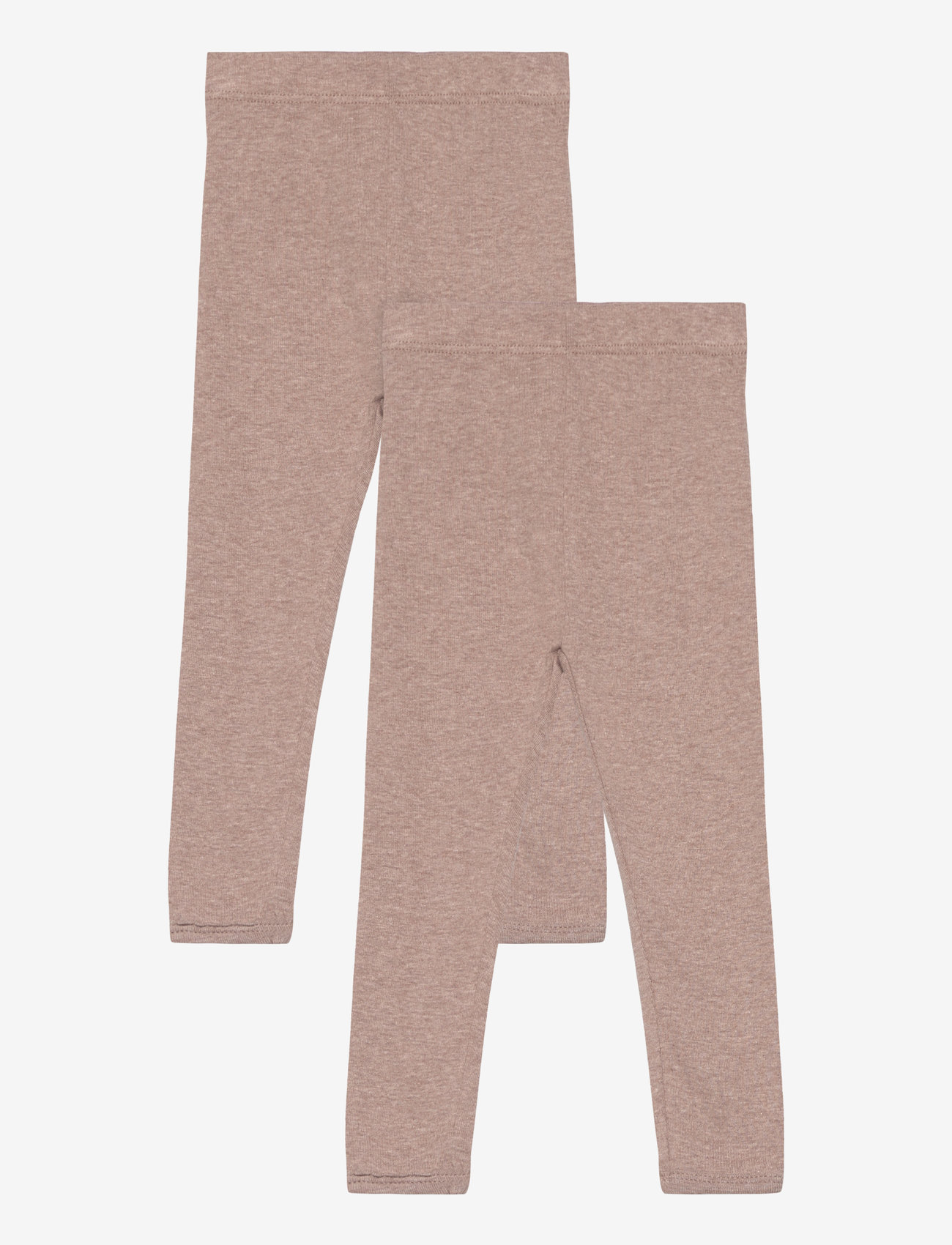 Copenhagen Colors - MELANGE 2-PACK LEGGINGS - multipack leggings - natural melange - 1