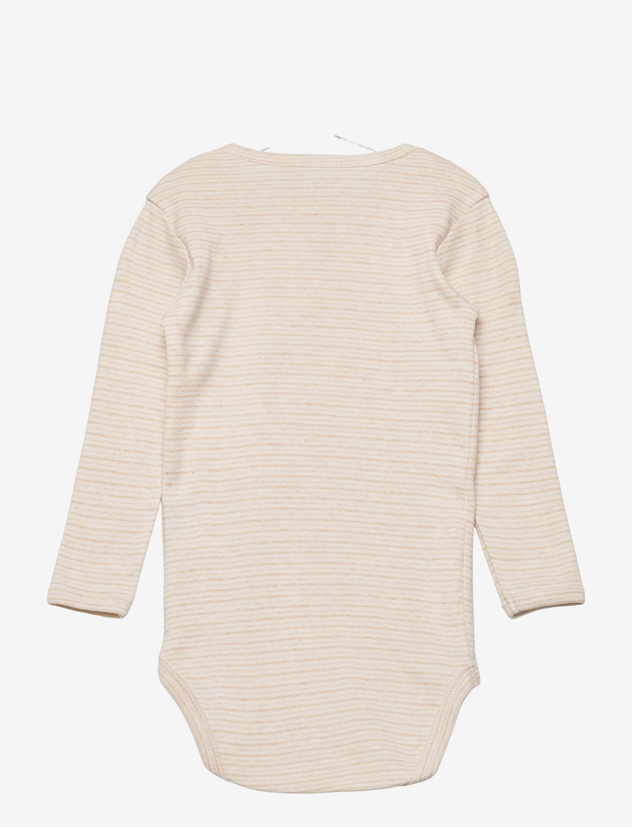 Copenhagen Colors - STRIPED LONG SLEEVE BODY - långärmade bodies - beige stripe - 1