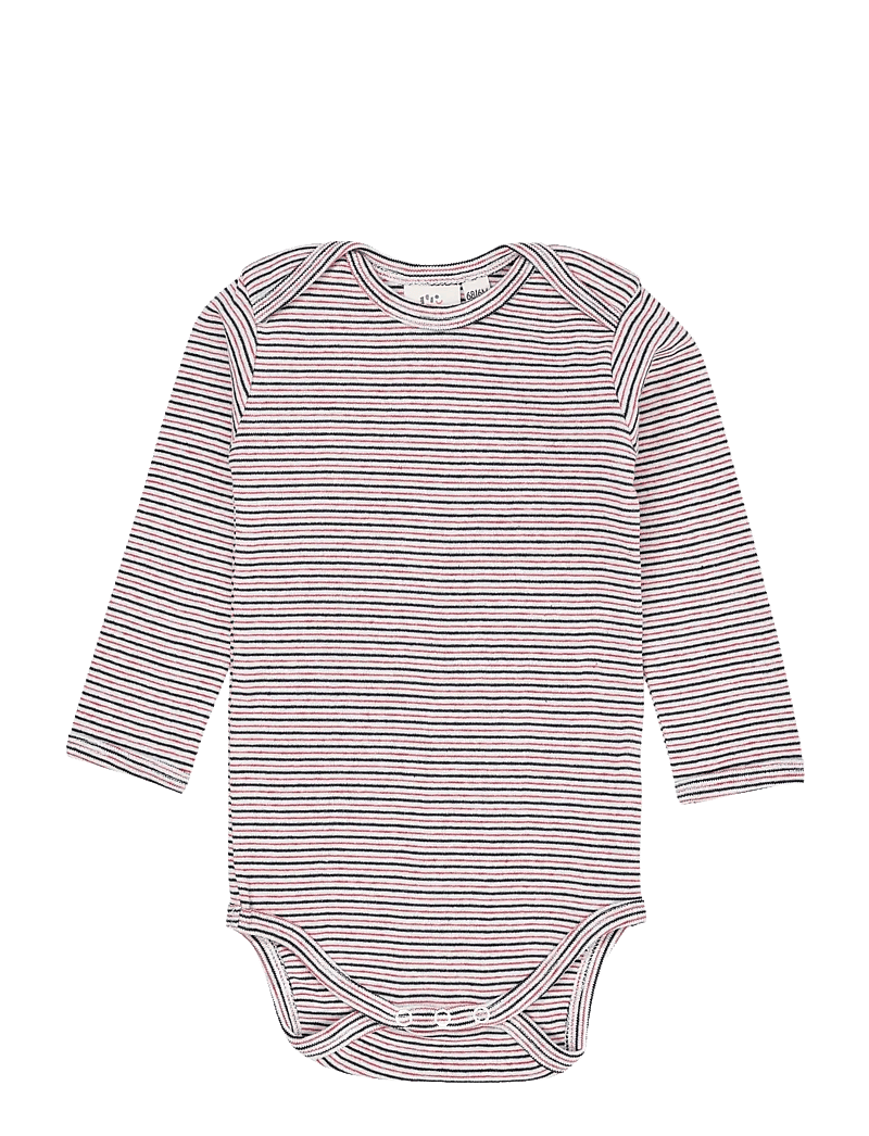 Copenhagen Colors - STRIPED LONG SLEEVE BODY - long-sleeved bodies - blue red stripe - 1