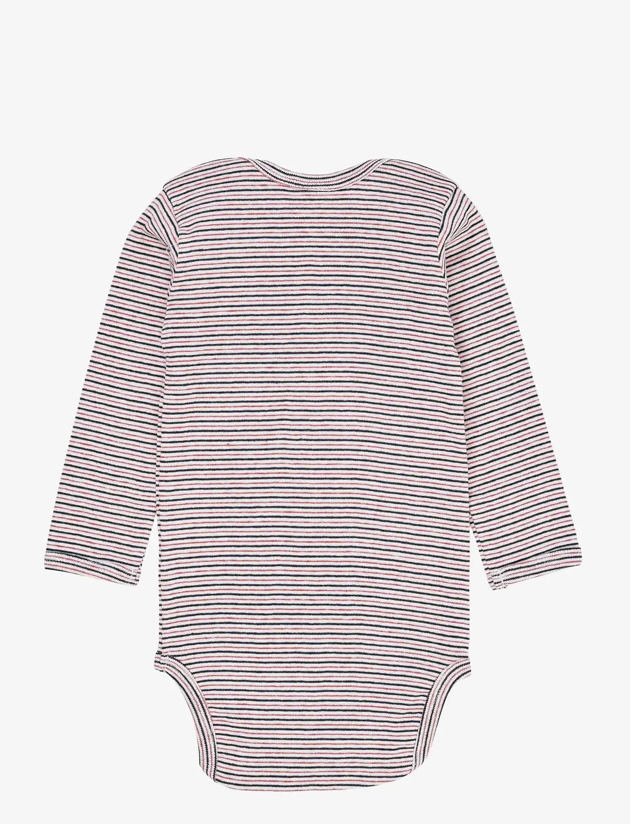 Copenhagen Colors - STRIPED LONG SLEEVE BODY - långärmade bodies - blue red stripe - 2