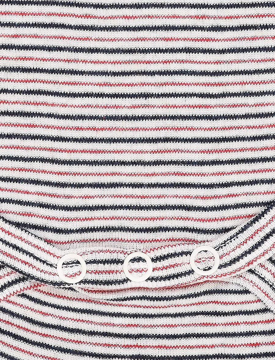 Copenhagen Colors - STRIPED LONG SLEEVE BODY - langärmelige bodys - blue red stripe - 3