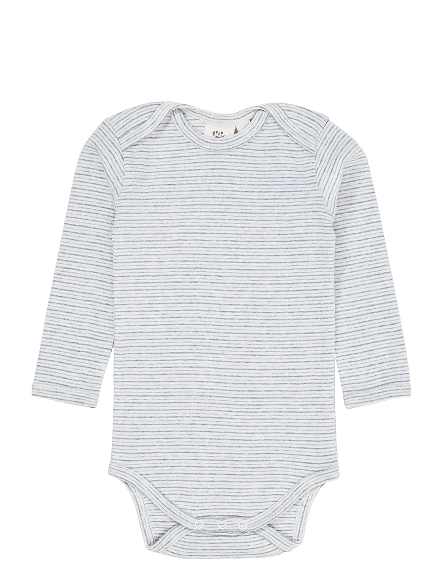 Copenhagen Colors - STRIPED LONG SLEEVE BODY - langärmelige bodys - lt blue stripe - 2