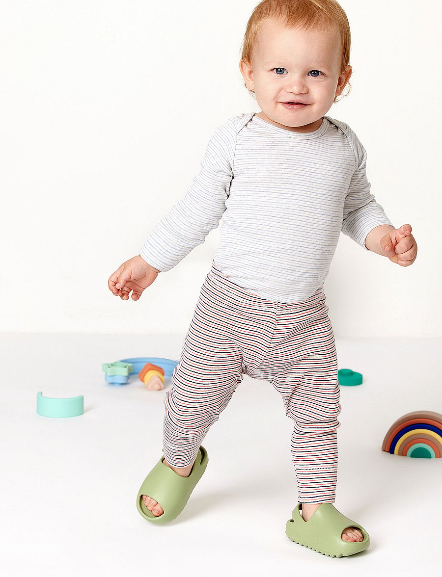 Copenhagen Colors - STRIPED LONG SLEEVE BODY - langärmelige bodys - lt blue stripe - 0