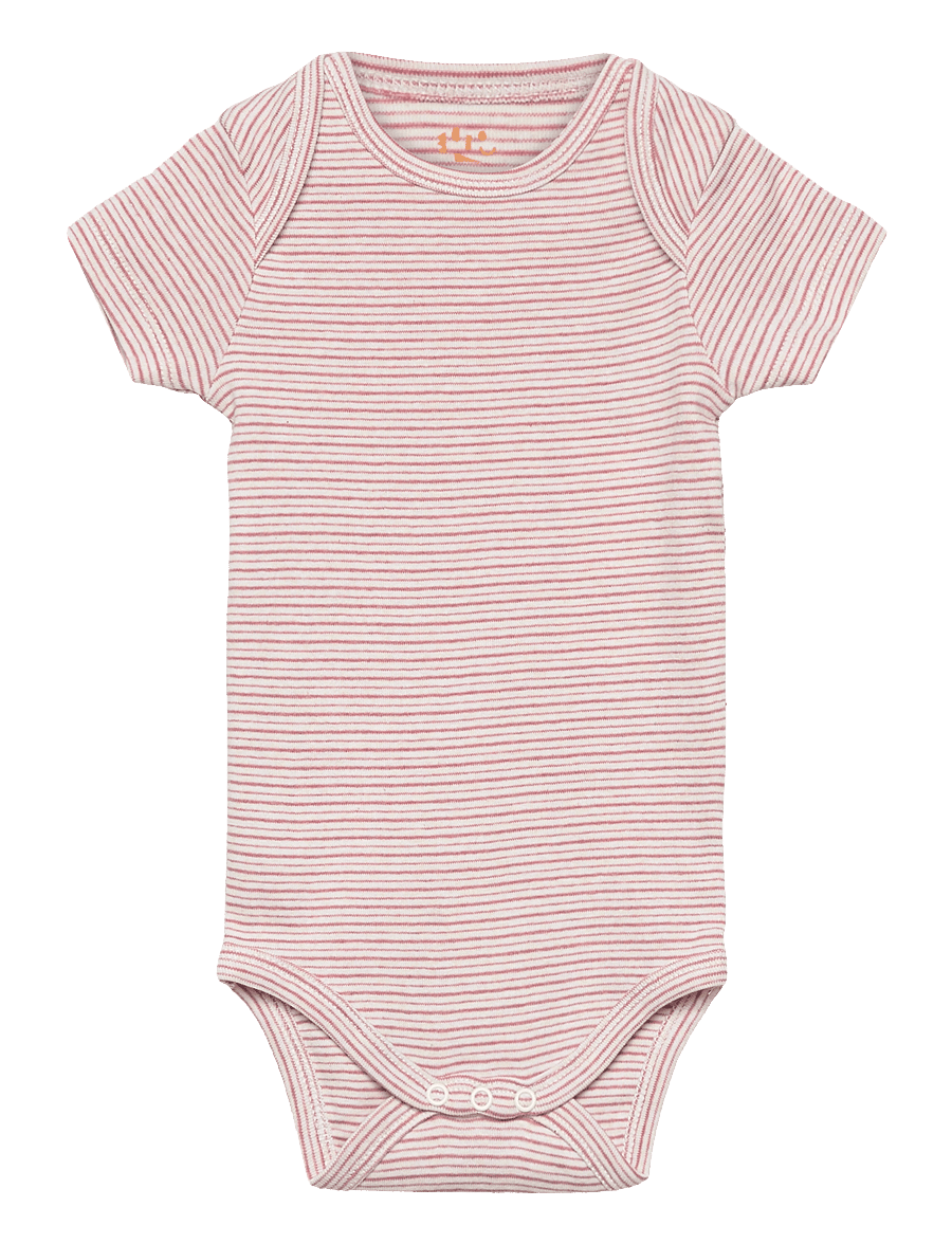 Copenhagen Colors - STRIPED SHORT SLEEVE BODY - soft pink stripe - 0