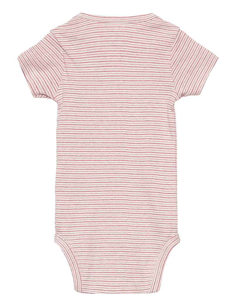Copenhagen Colors - STRIPED SHORT SLEEVE BODY - soft pink stripe - 1
