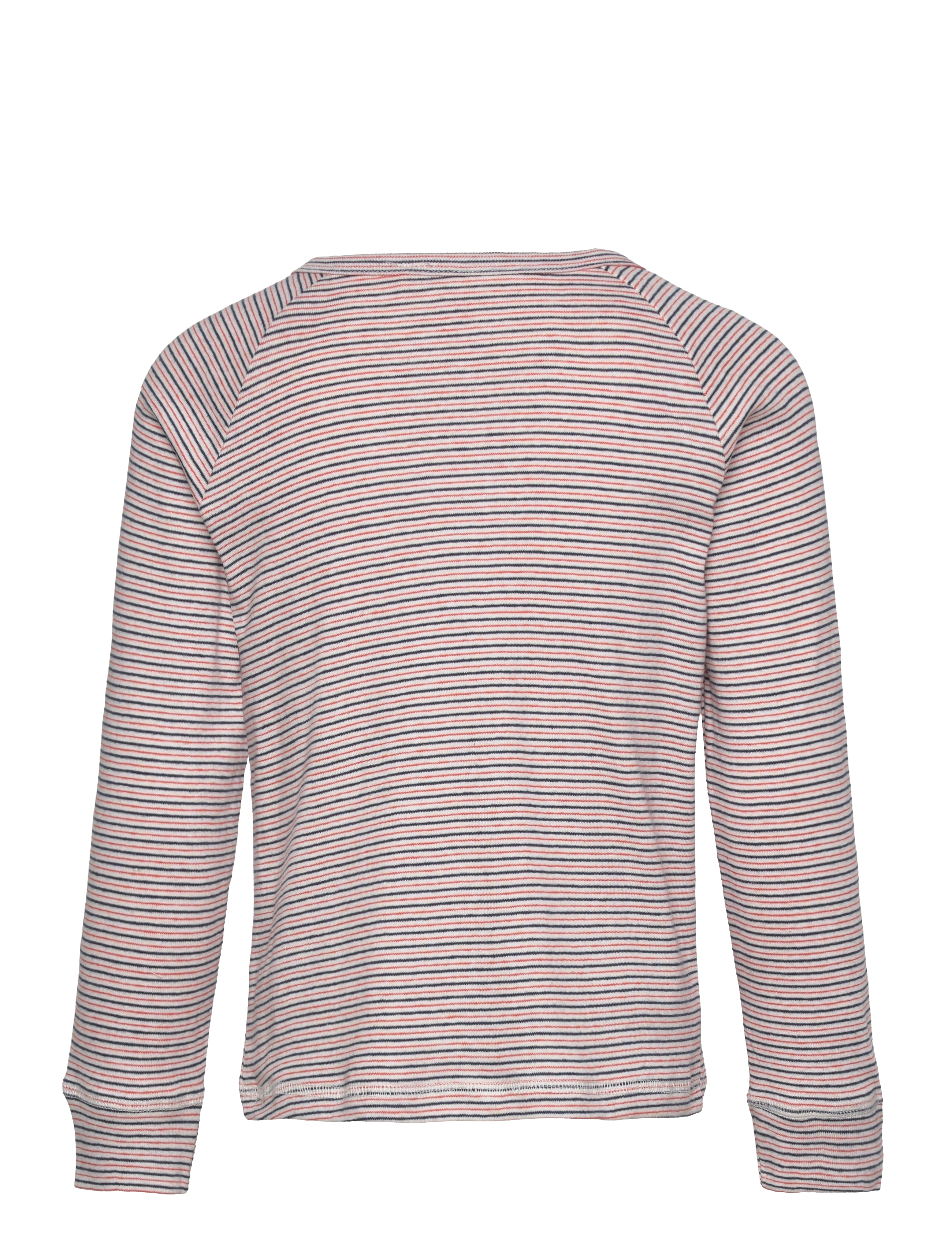 Copenhagen Colors - STRIPED LONG SLEEVE GRANDAD - blue/red stripe - 1