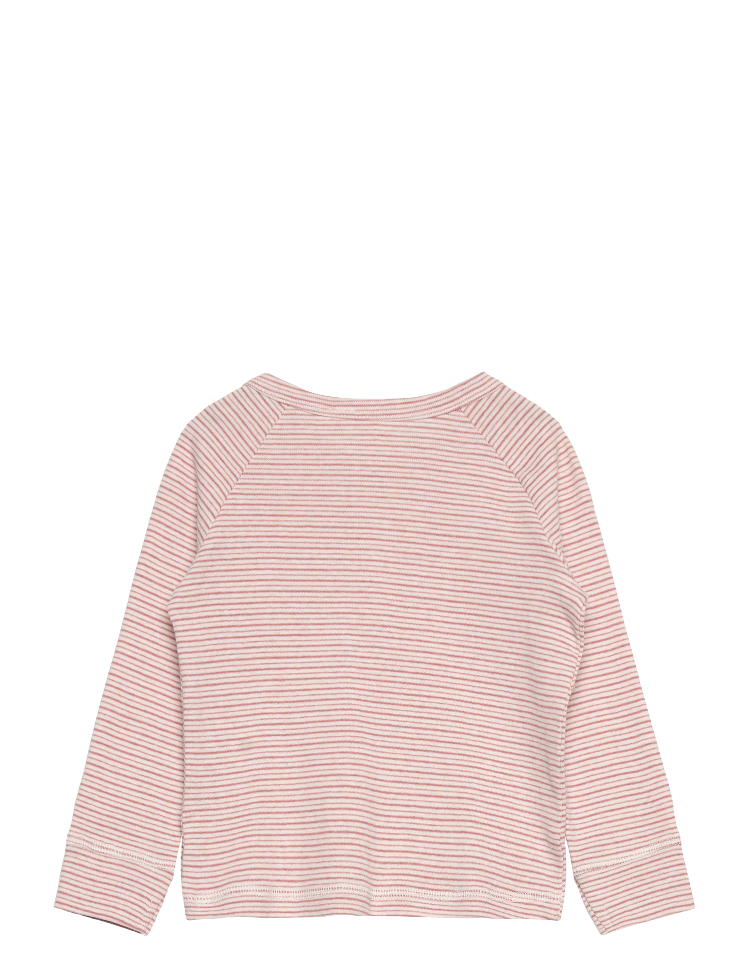 Copenhagen Colors - STRIPED LONG SLEEVE GRANDAD - soft pink stripe - 1