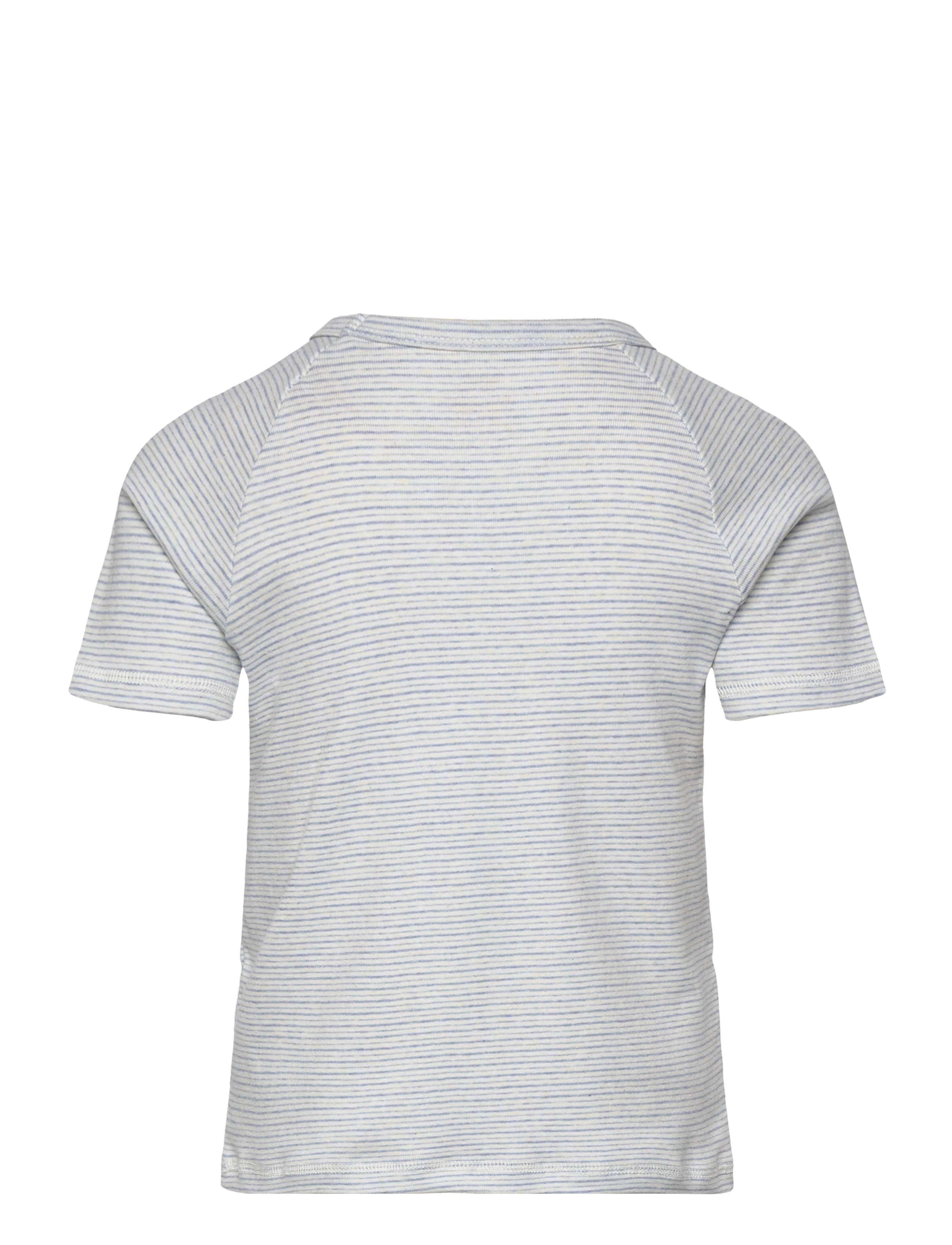 Copenhagen Colors - STRIPED T-SHIRT WITH POCKET - lt. blue stripe - 1