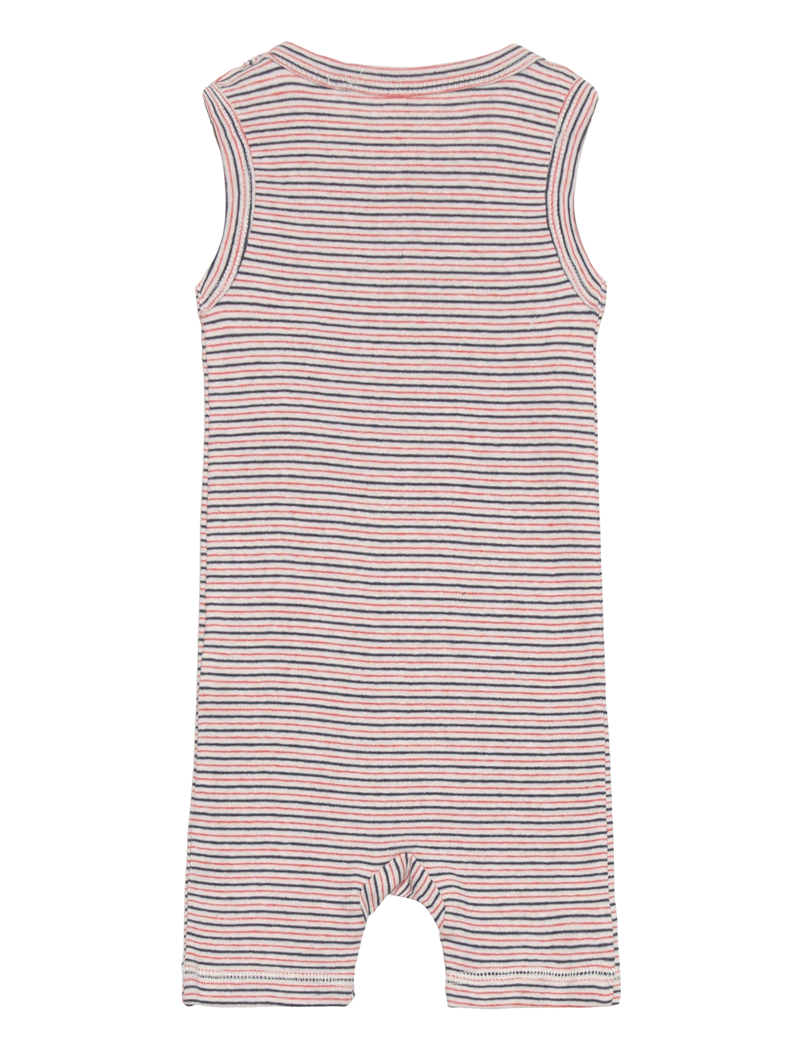 Copenhagen Colors - STRIPED SHORT ROMPER - blue/red stripe - 1
