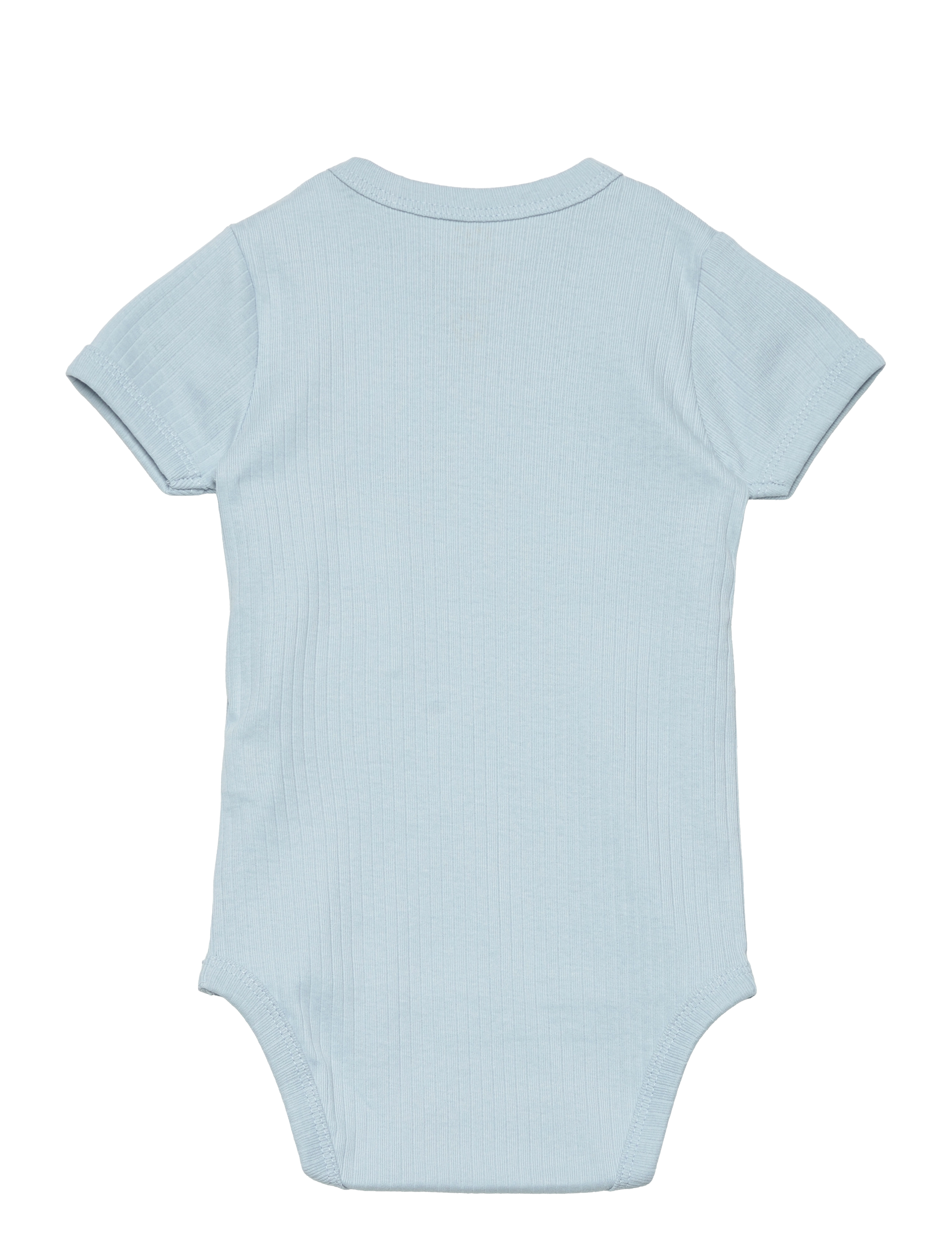 Copenhagen Colors - BABY RIB JERSEY BODY CROSSOVER W. SS - lt. blue 17 core - 1