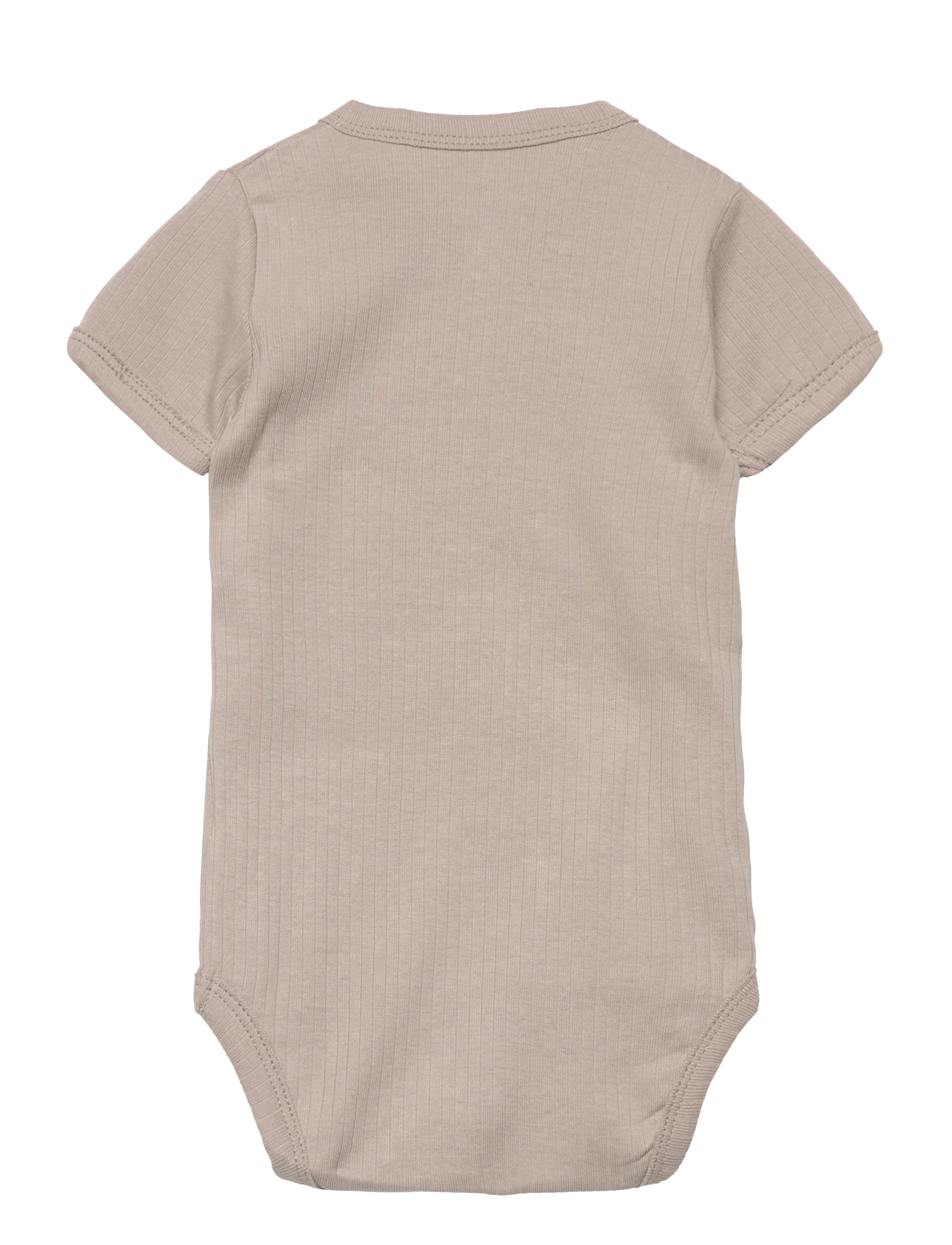 Copenhagen Colors - BABY RIB JERSEY BODY CROSSOVER W. SS - lt. grey - 2