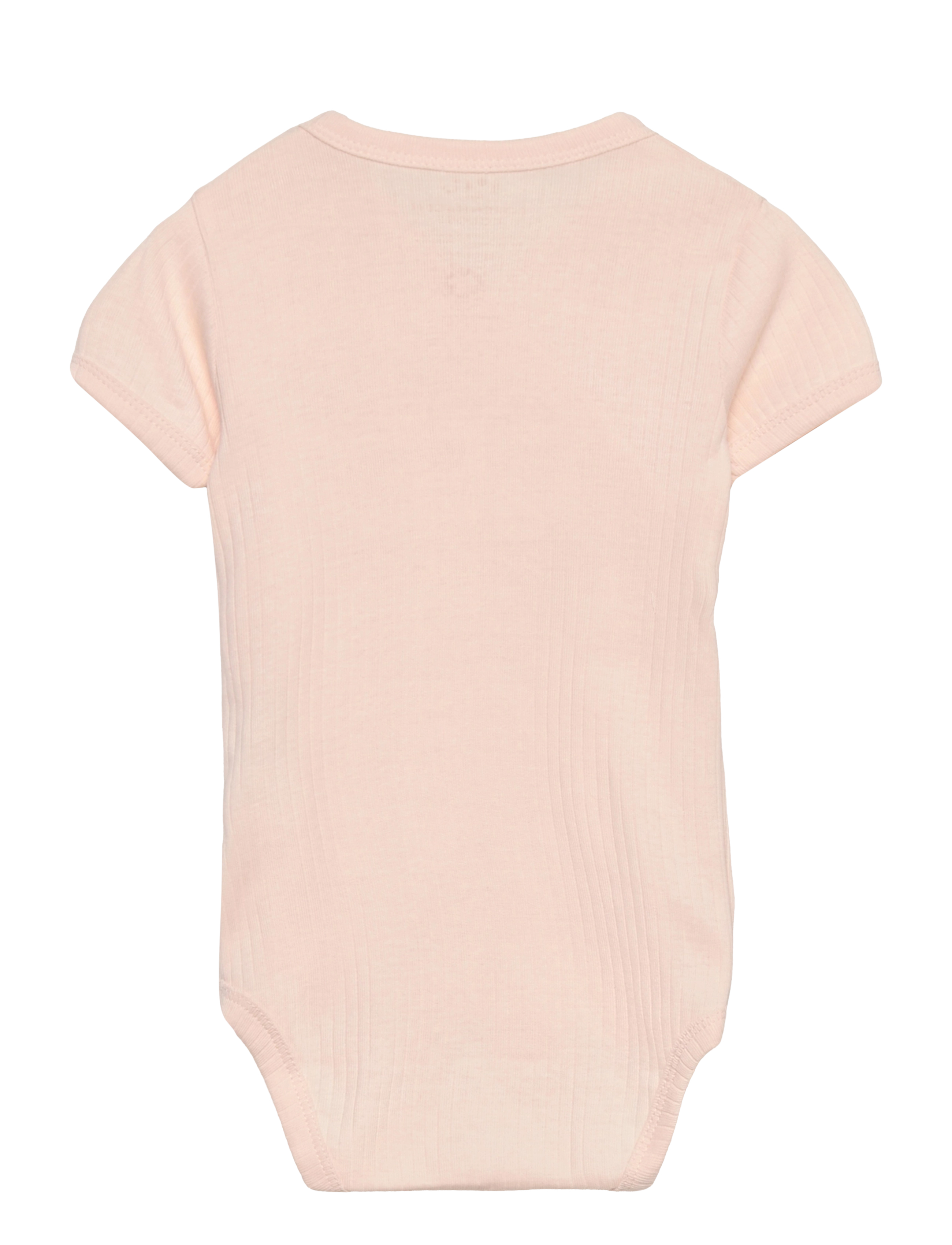 Copenhagen Colors - BABY RIB JERSEY BODY CROSSOVER W. SS - soft pink 03 core - 1