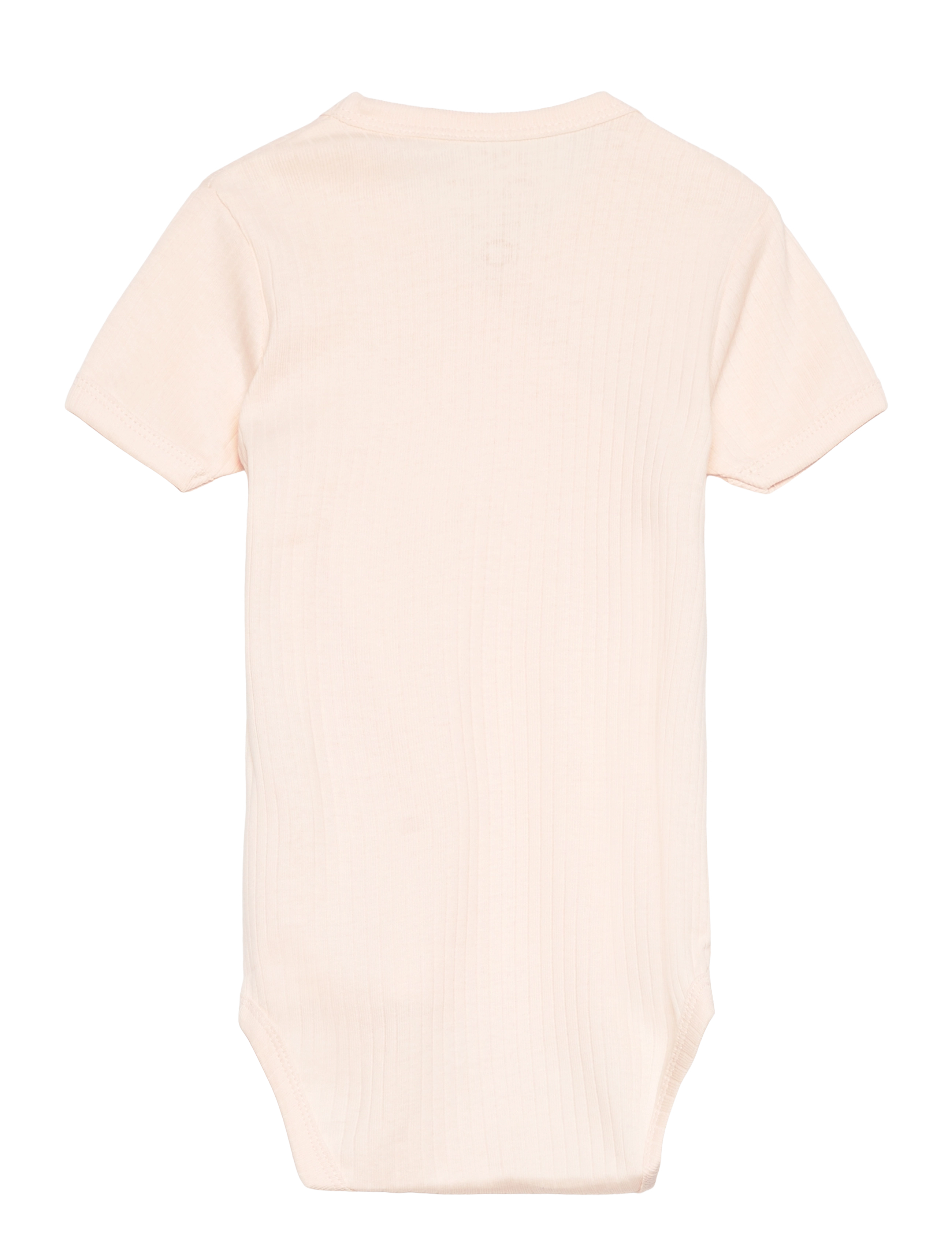 Copenhagen Colors - BABY RIB JERSEY BODY CROSSOVER W. SS - soft pink - 1