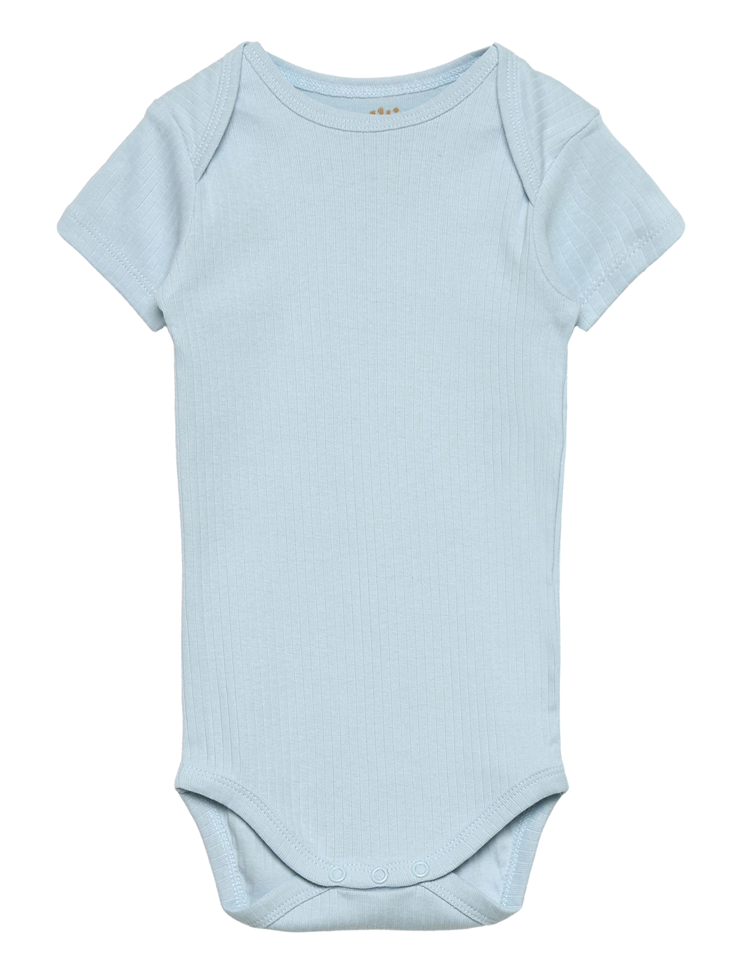 Copenhagen Colors - RIB JERSEY SHORT SLEEVE BODY - enfärgade kortärmade bodies - lt. blue 17 core - 0