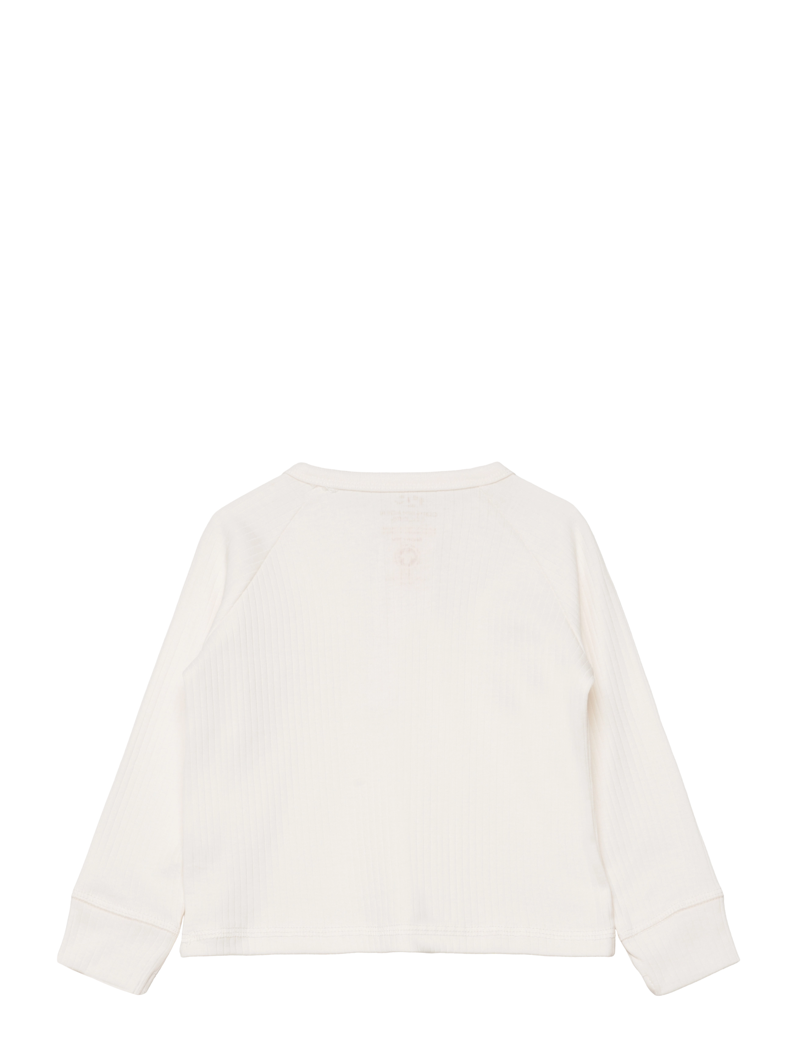 Copenhagen Colors - RIB JERSEY T-SHIRT W. LS - cream 14 core - 1